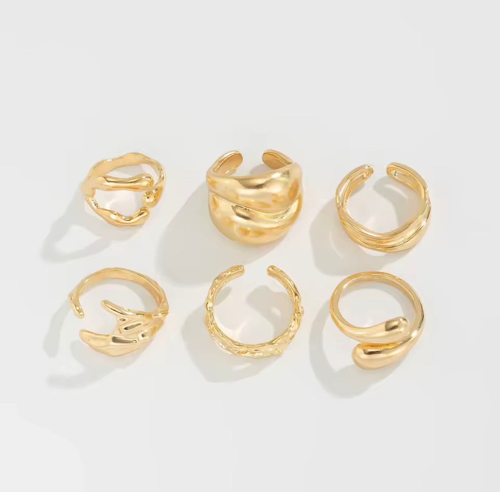 Bold Luxe Chunky Gold Ring