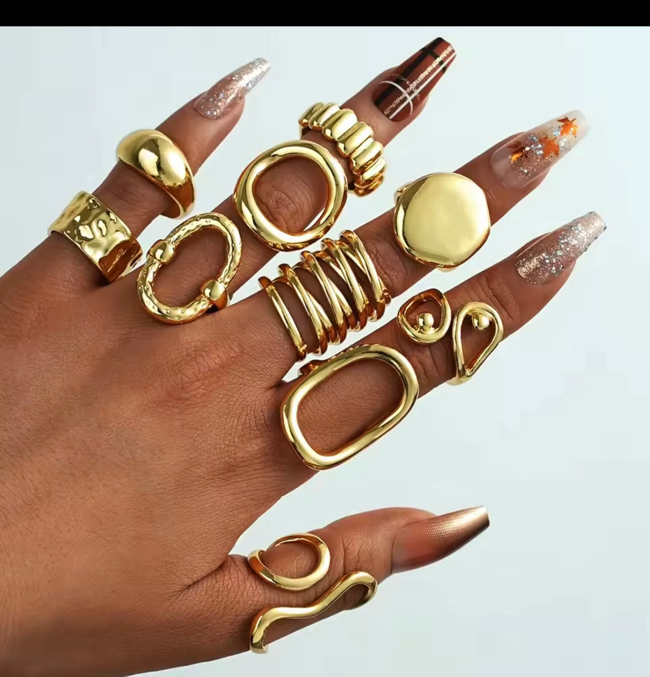 Bold Luxe Chunky Gold Ring