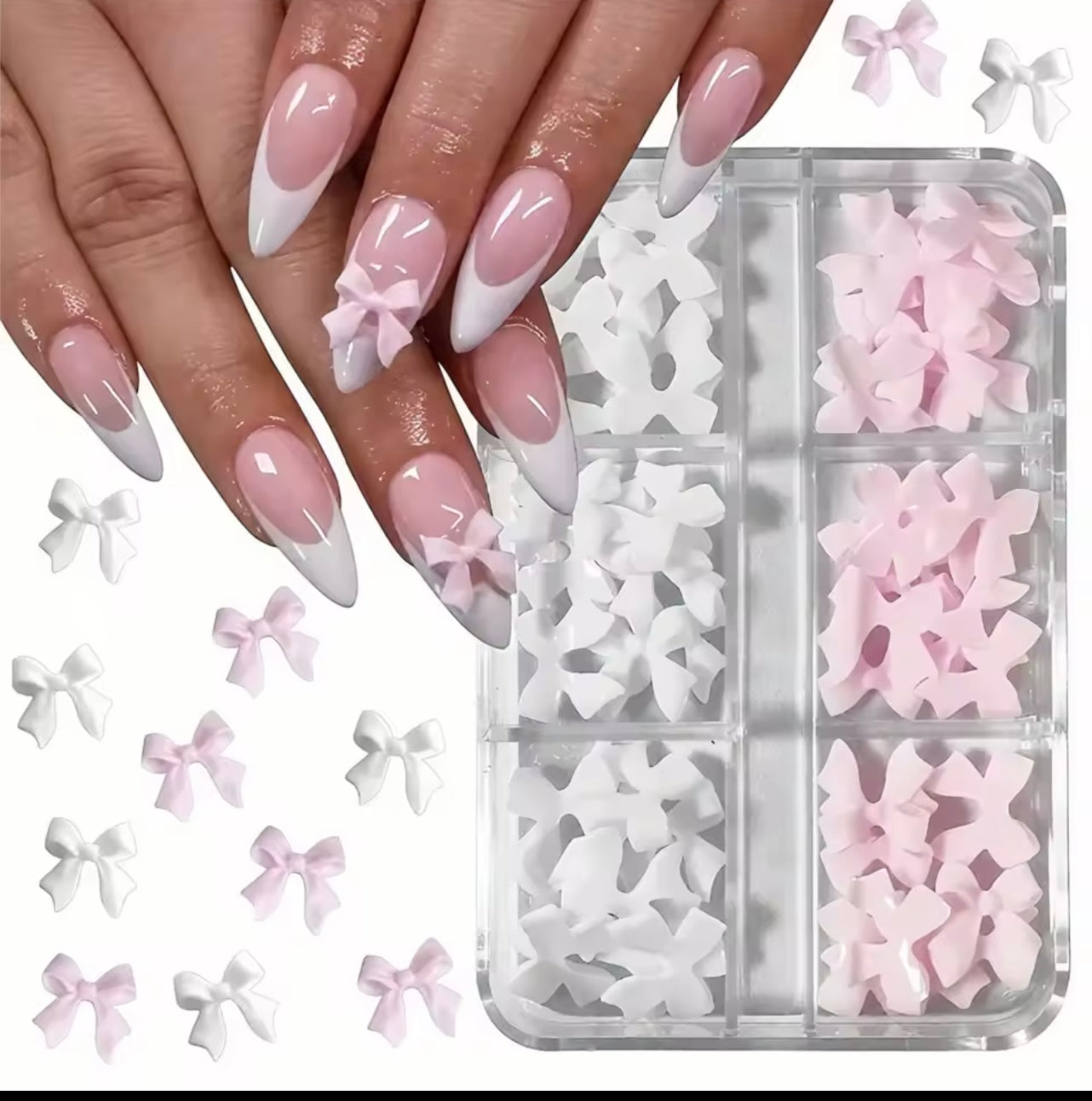 Sparkly Nail Art Accessories Set