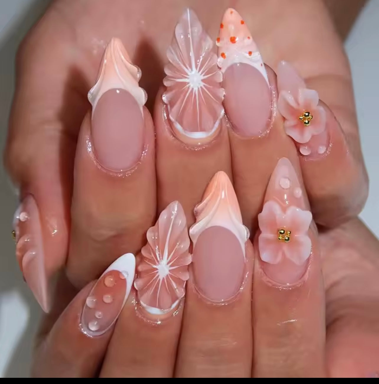 classy pretty press on.